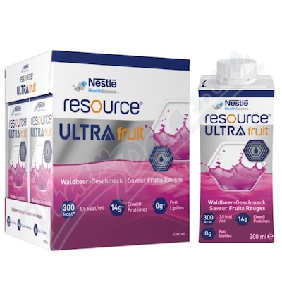Resource Ultra Fruit Cer.ov.por.4x200ml