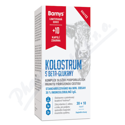 Barnys Kolo.s beta-glukany cps.30+10 zdr