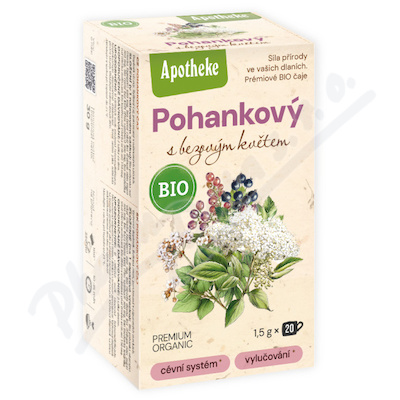 Čaj BIO Pohan. s bez.kvě.20x1,5g Apothek