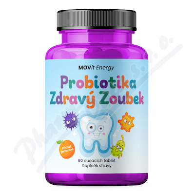 MOVit Probiotika Zdravý zoub.pomer.60tbl
