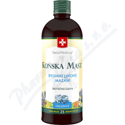 SwissMed.Konska m.byl.lih.maz.chl.400ml