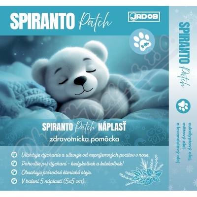 Jadob SPIRANTO Patch naplast 5x5cm 5ks