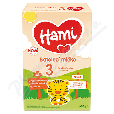 Hami 3 batoleci mleko 600g.