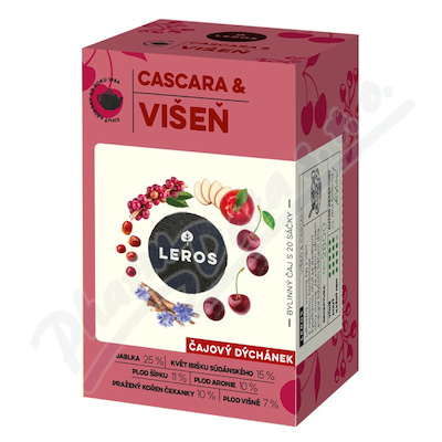 LEROS Cajovy dych.cascara&visen 20x2g