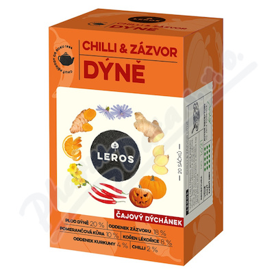 LEROS Cajovy dych.chilli&zazv.dyne 20x2g