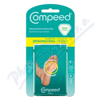 COMPEED náplast na odstranění mozolů 6ks