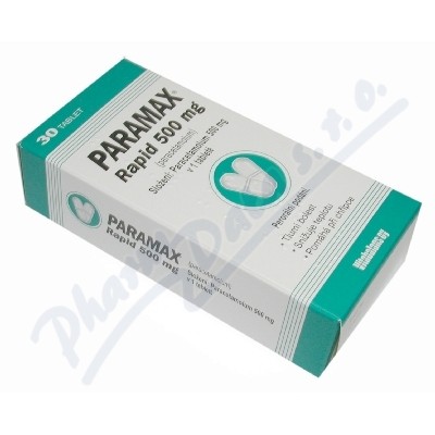 Paramax Rapid por.tbl.30x500mg Vitabalas