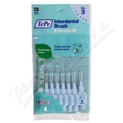 TePe mez.kart. ExtraSoft 0.6mm 8ks122245