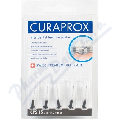 CURAPROX CPS15 regul.mez.kart.5ksbl.