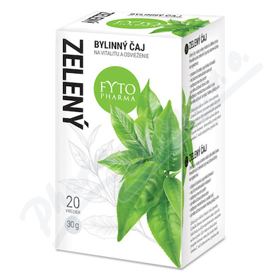 Čaj zelený 20x1.5g Fytopharma