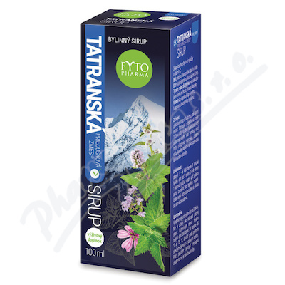 Bylinný sirup Tatranská průduš.sm.100ml