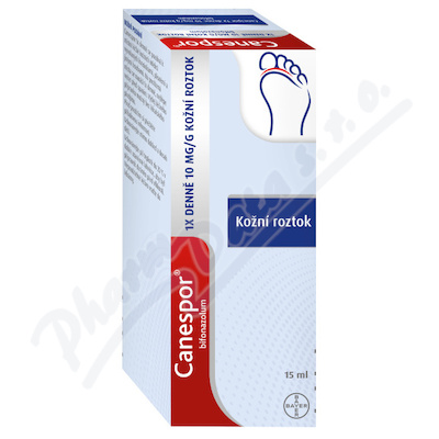 Canespor 1x denně roztok drm.sol.1x15ml