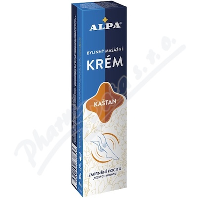 ALPA masážní krém s kaštanem 40ml