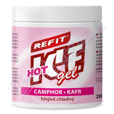 Refit Ice gel s kafrem hot 230ml