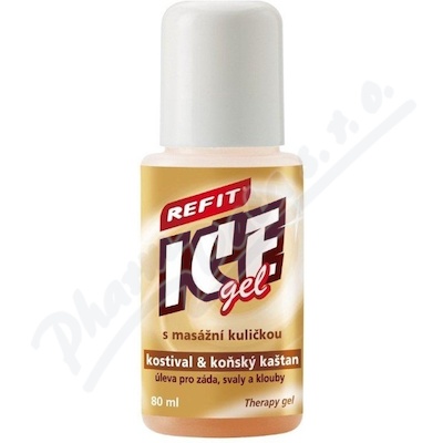 Refit Ice gel roll-on s kostivalem 80ml