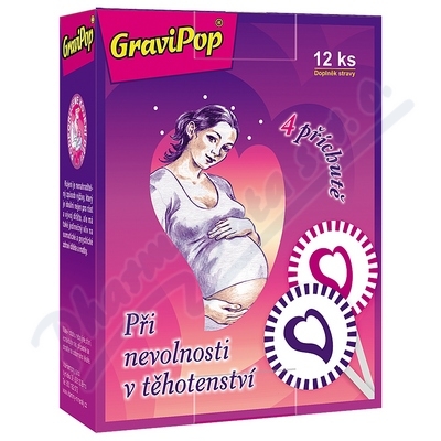 VitaHarm.GraviPop 12ks nevol.v těhot.mix