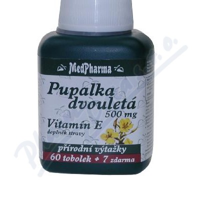 MedPh Pupalka dvoul.500mg+vit.E 67tob.