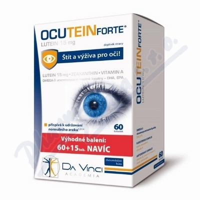 Ocutein Forte Lutein 15mg tob.60+15 D.V.