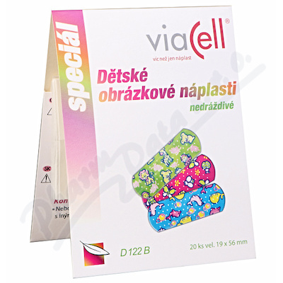 VIACELL D122B Dětské náplasti 20ks