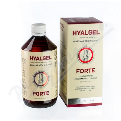 Hyalgel forte pomeranč 500ml