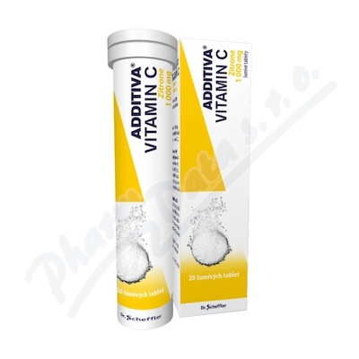 Additiva vitamin C zitrone tbl.eff.20