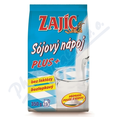 Zajíc nápoj soj.PLUS 350g sáček