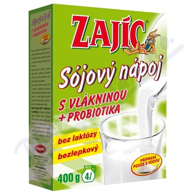 Zajíc nápoj soj.s vlák.400g krab+probiot