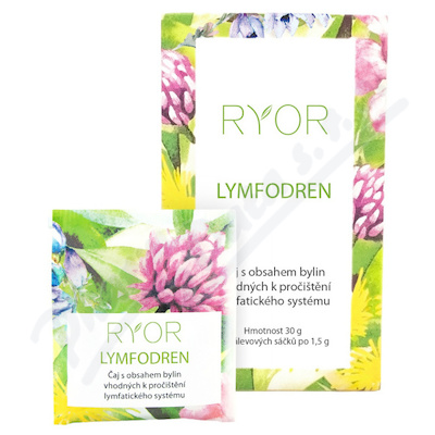 RYOR Čaj Lymfodren bylinný 20x1.5g