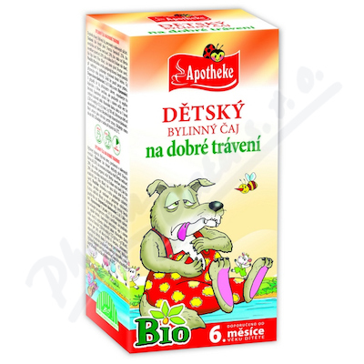 Čaj Bio Dětský trávení 20x1.5g APOTHE