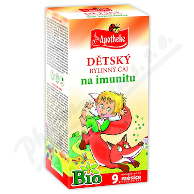 Čaj Bio Dětský imunita 20x1.5g n.s.APOTH