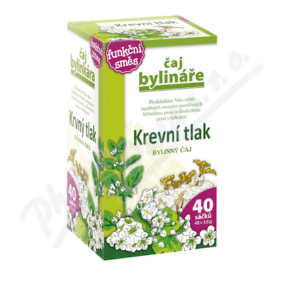 Čaj Bylináře Krevní tlak n.s. 40x1.6g