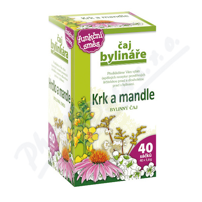 Čaj Bylináře Krk a mandle 40x1.6g