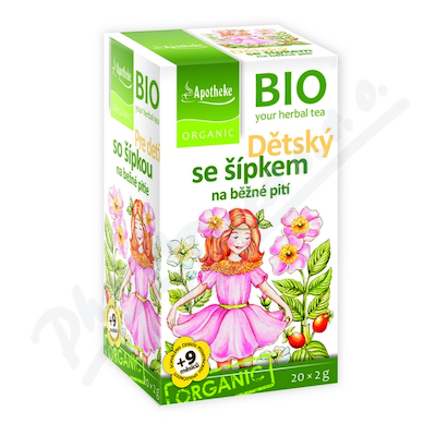 Čaj BIO Dětský ov.se šíp.20x2g APOTHEKE