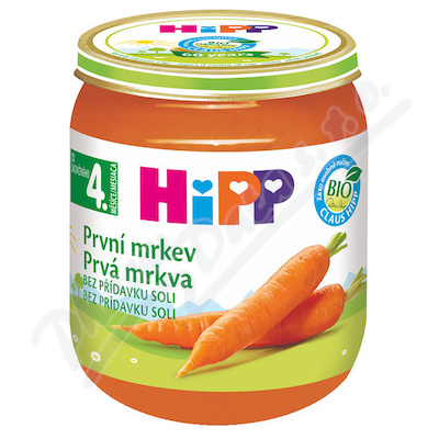 HiPP Zel.První mrkev 125g CZ4010-01