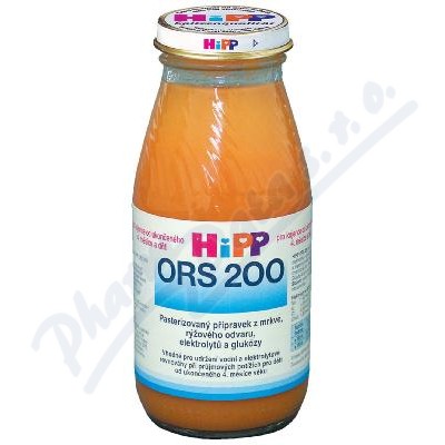 HiPP ORS Mrkev-rýže200ml CZ2300