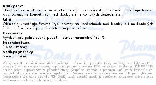 Matolast superelastické fixační obinadlo 4mx10cm