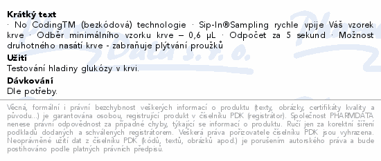 Proužky diagnostické Contour PLUS 50ks