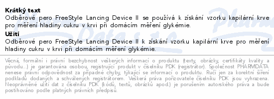 FreeStyle Lancing Device II