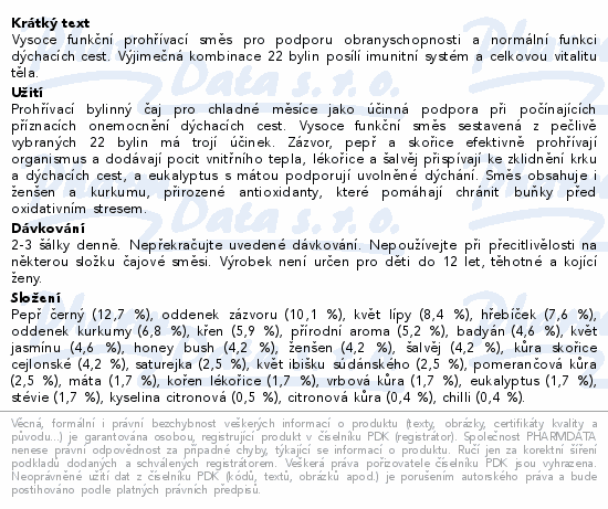 LEROS Síla 22 bylin akut grip 20x2.5g