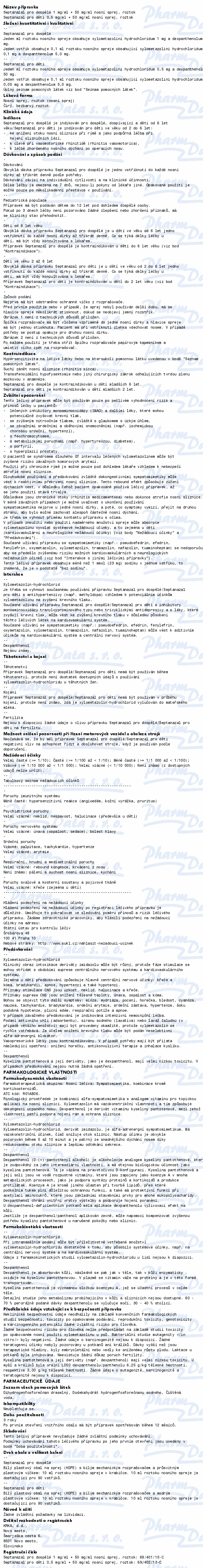 Septanazal děti 0.5mg/50mg v 1ml nas.spr.so.1x10ml